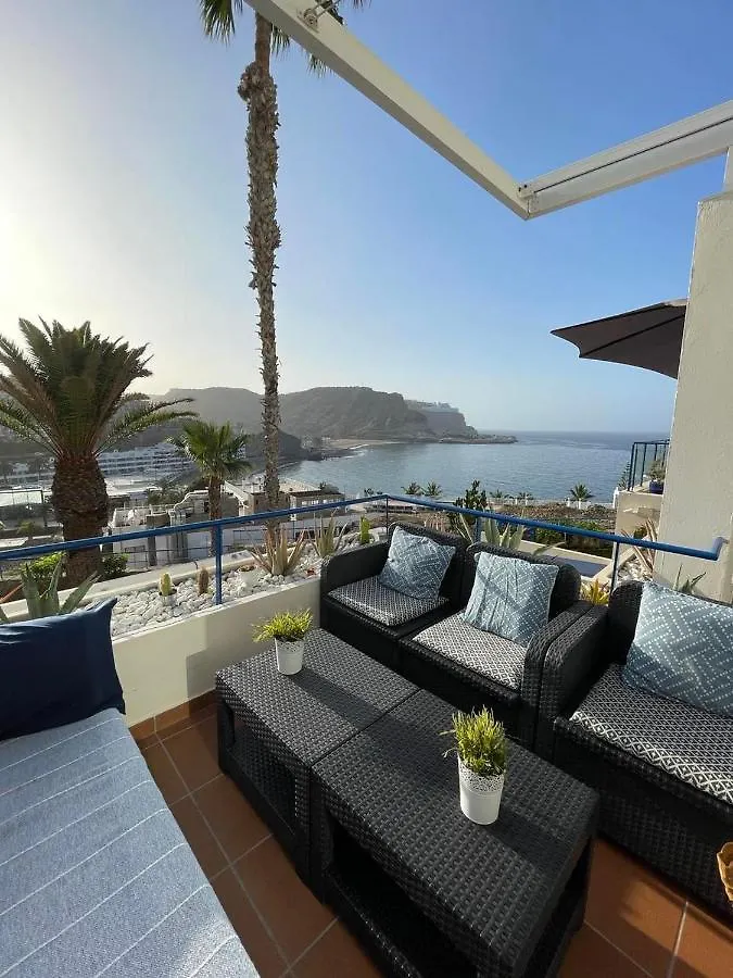 Mogan Pearl - Pool - Double Terrace - Ocean View - Beach - Wifi - Wonderful Complex - Free Digital Travel Guide Playa Del Cura  Spain