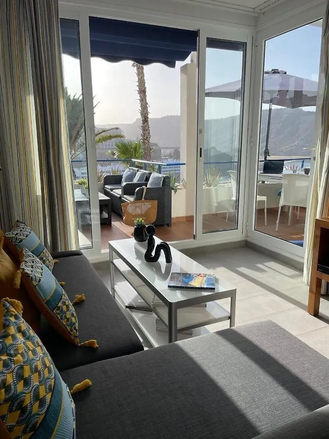 Mogan Pearl - Pool - Double Terrace - Ocean View - Beach - Wifi - Wonderful Complex - Free Digital Travel Guide Playa Del Cura  0*, Playa Del Cura (Gran Canaria)