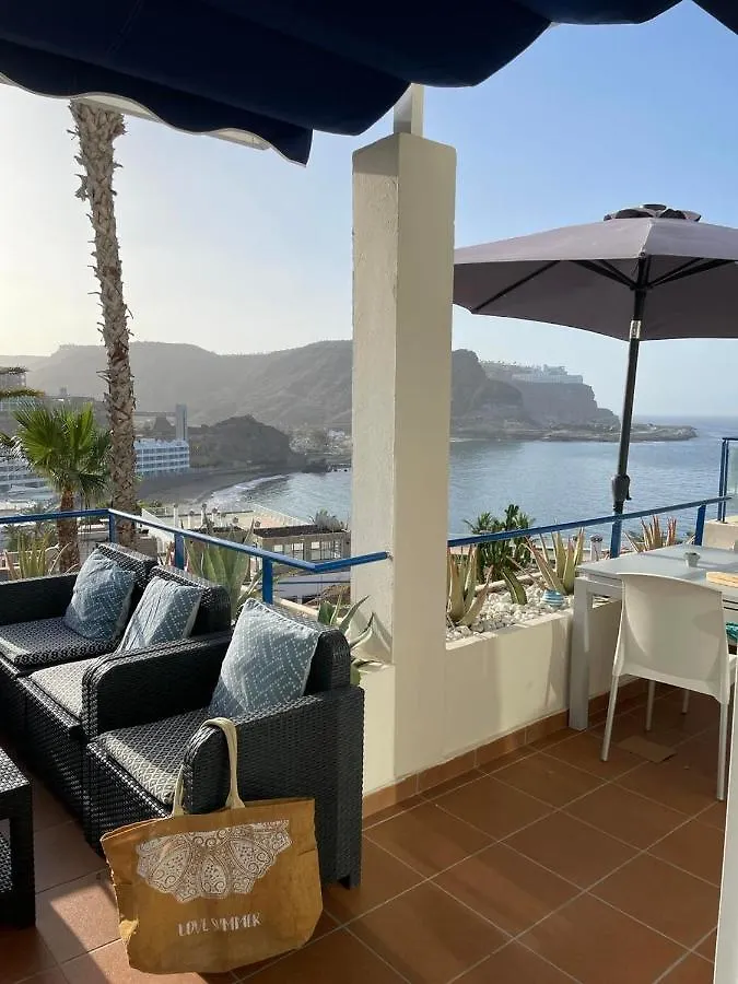 Apartamento Mogan Pearl - Pool - Double Terrace - Ocean View - Beach - Wifi - Wonderful Complex - Free Digital Travel Guide Playa Del Cura  España